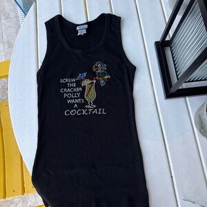 super cute soft sparkly tank top